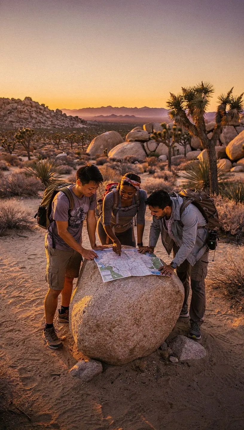 Widok na malowniczy krajobraz parku narodowego w Stanach Zjednoczonych.
